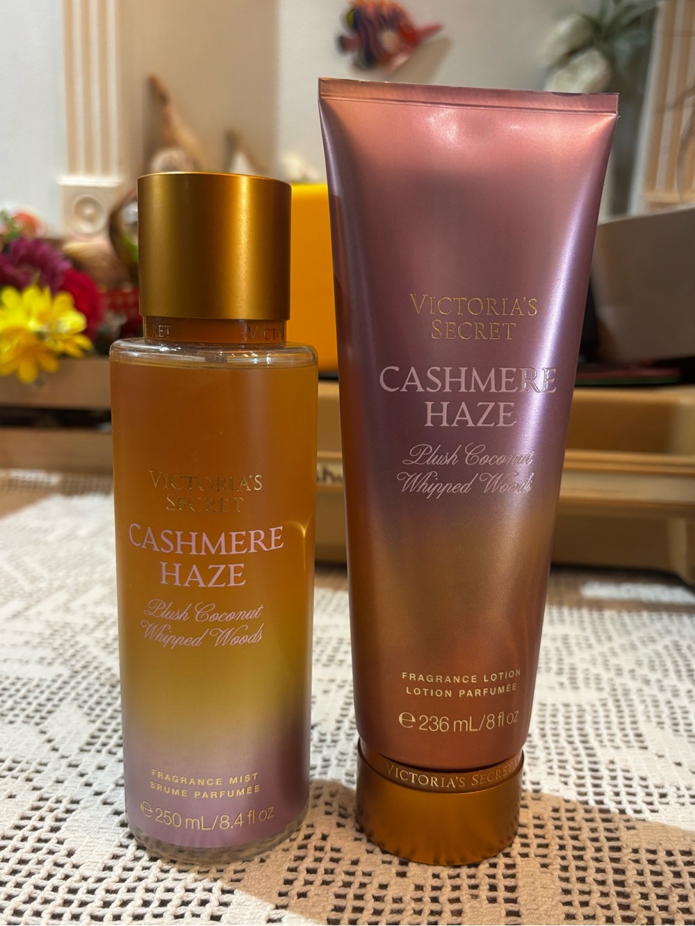 (Inventory 61) Victoria's Secret Cashmere Haze Plush Coconut Whipped Woods